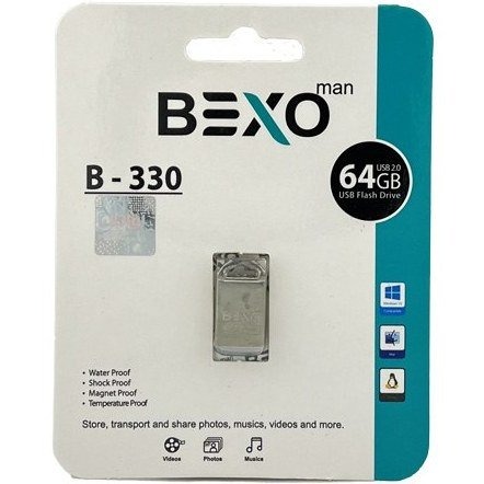 فلش مموری بکسو مدل B-330 ظرفیت ۶۴ گیگابایت