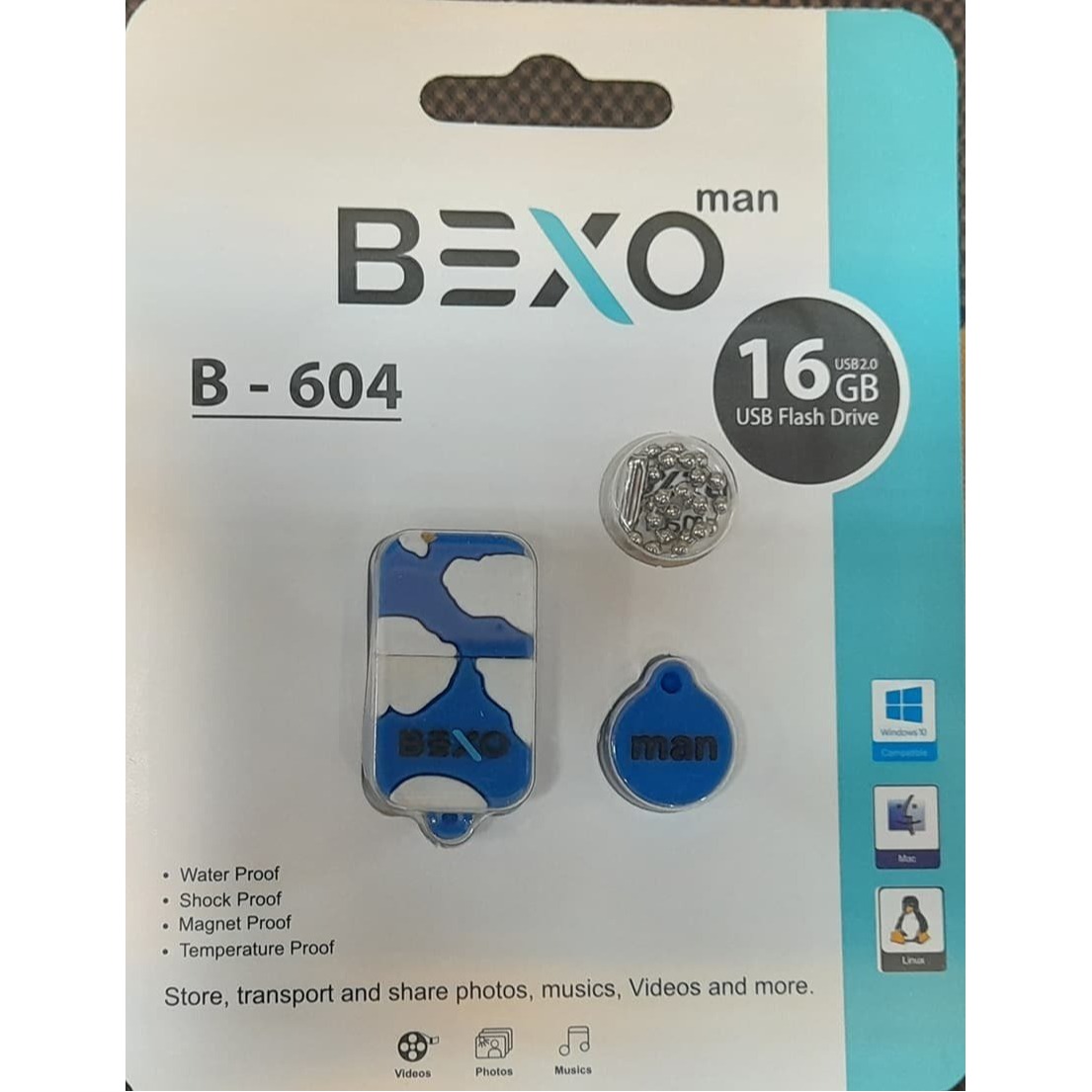 فلش بکسو 16GB USB2 مدل B604