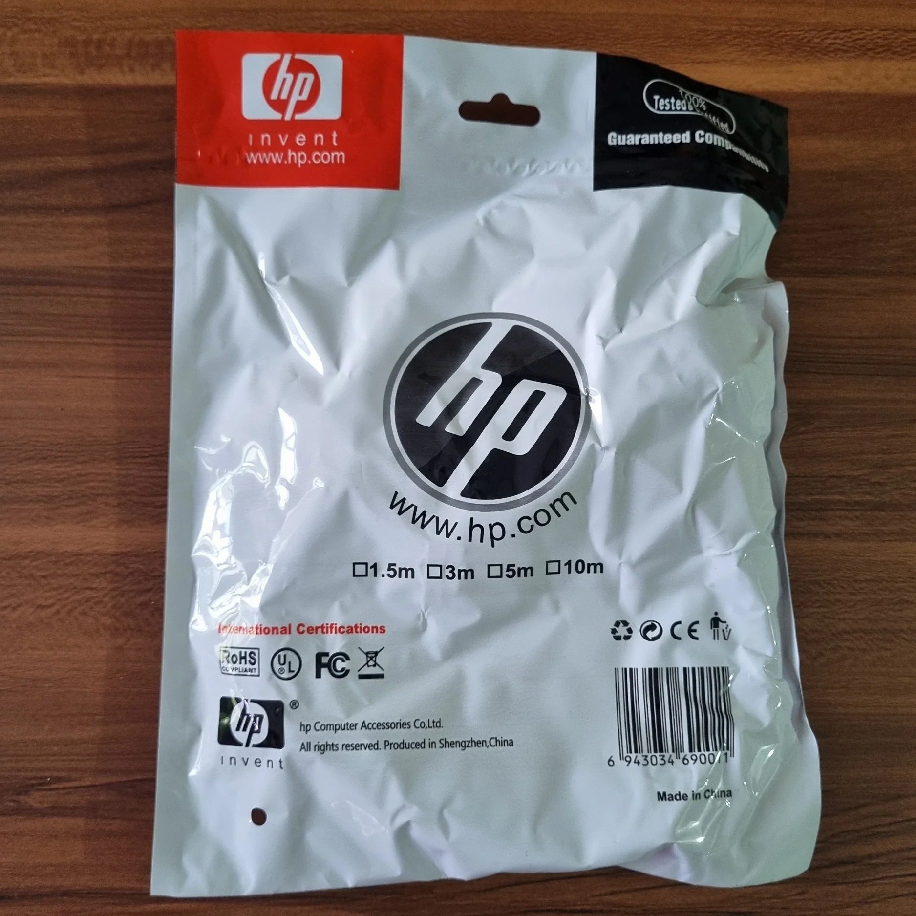 PC POWER CABLE HP 1.8M - ۲